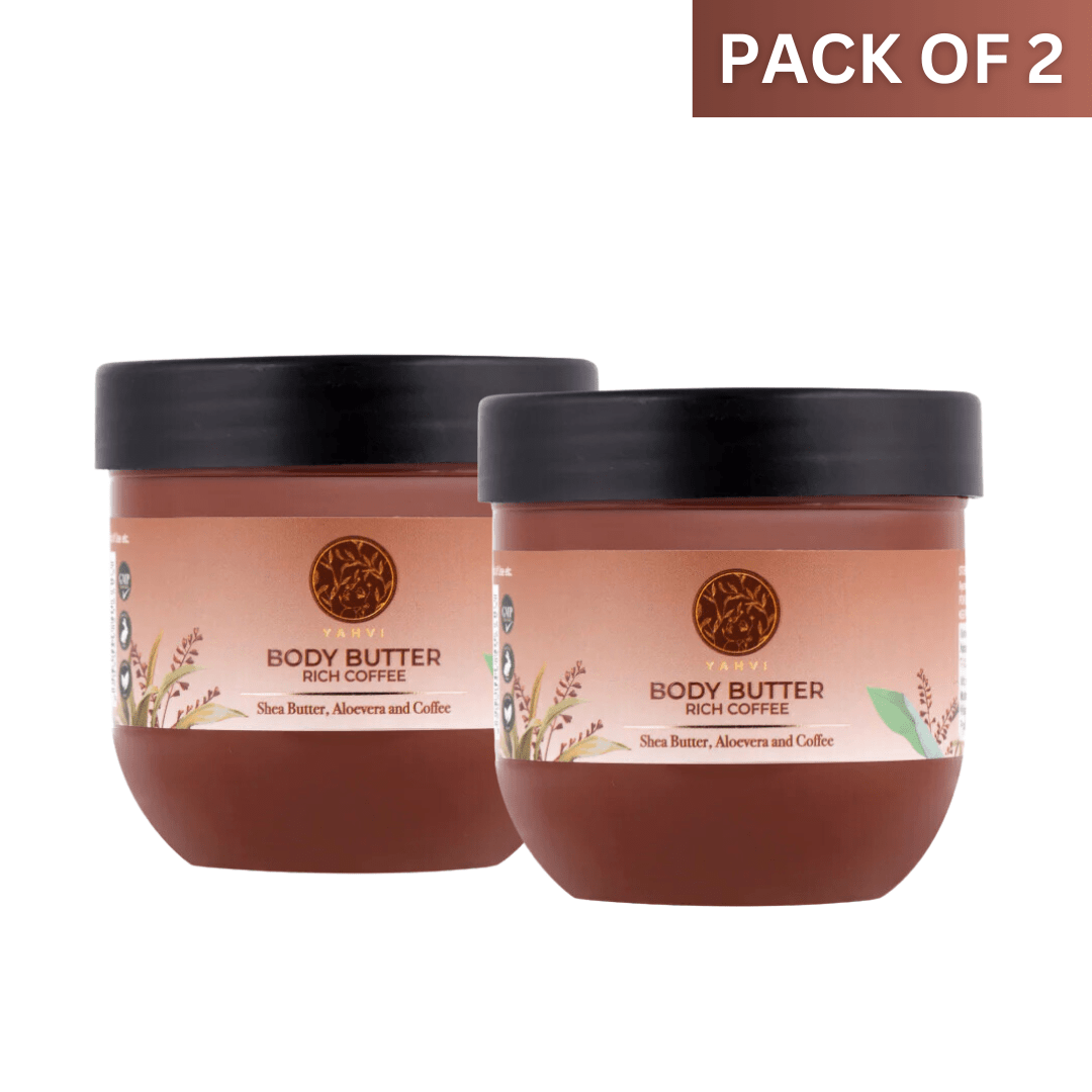 Yahvi Body Butter Rich Coffee With Shea Butter, Aloevera & Coffee Extract | 200 gm