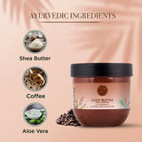 Body Butter Rich Coffee with Shea Butter, Aloe Vera & Coffee Extracts (200 Gm)