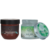 Yahvi Aloe Vera Gel 200 ml & Yahvi Face & Body Scrub Coffee & Walnut 200 ml