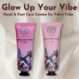 Yahvi Hand & Foot Cream Combo| Nourishing Hands with British Rose & Revitalized Feet with Gojiberry