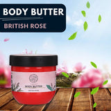 Yahvi Body Butter British Rose  | Enriched with Aloe, Shea Butter and British Rose | Luxurious Hydration and Nourishment for Soft, Smooth Skin | For All Skin Types (200 Gm)