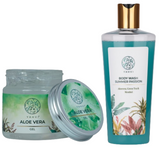 Yahvi Aloe Vera Gel 200 ml & Yahvi Body Wash Summer Passion 250 ml